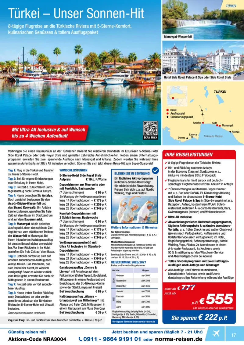 Norma-Reisen Prospekt vom 01.04.2026, Seite 17