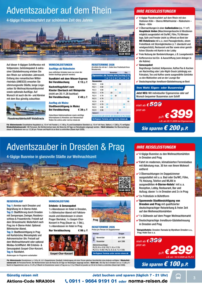 Norma-Reisen Prospekt vom 01.04.2026, Seite 3