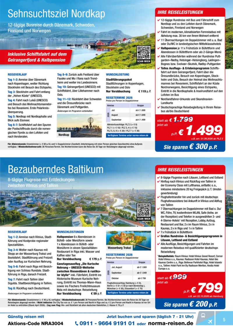 Norma-Reisen Prospekt vom 01.04.2026, Seite 5