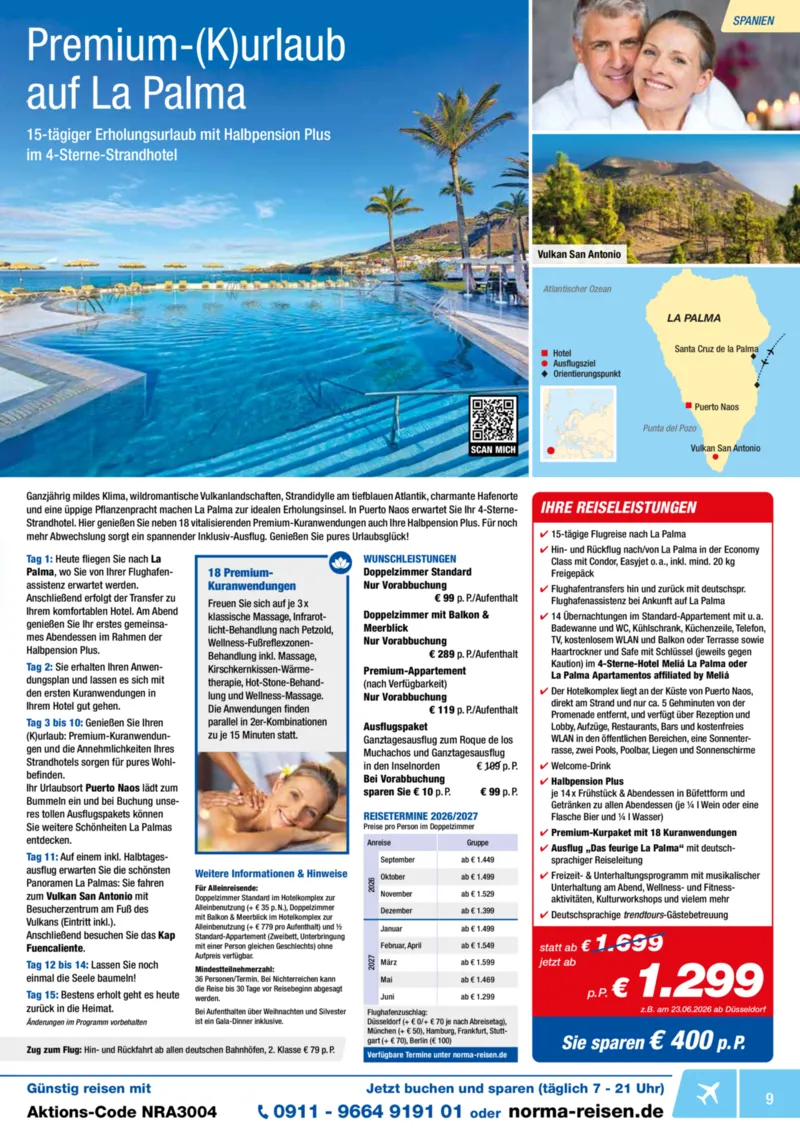 Norma-Reisen Prospekt vom 01.04.2026, Seite 9