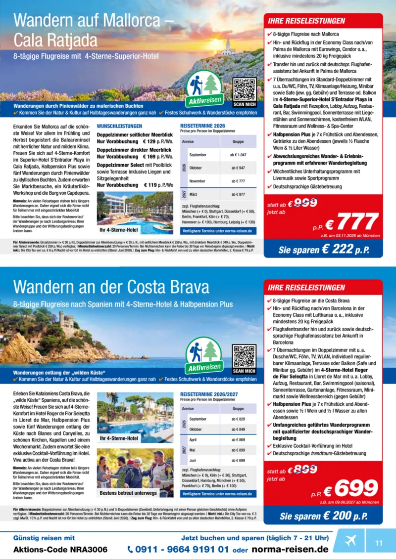 Norma-Reisen Prospekt vom 01.06.2026, Seite 11