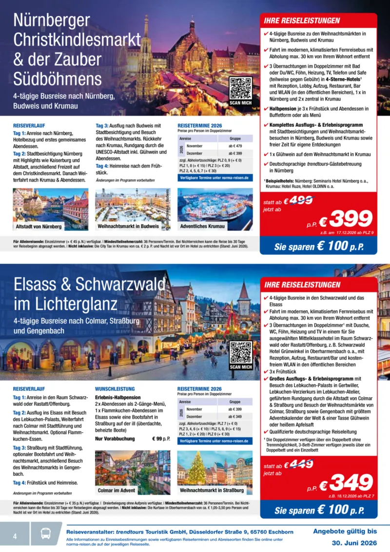 Norma-Reisen Prospekt vom 01.06.2026, Seite 4