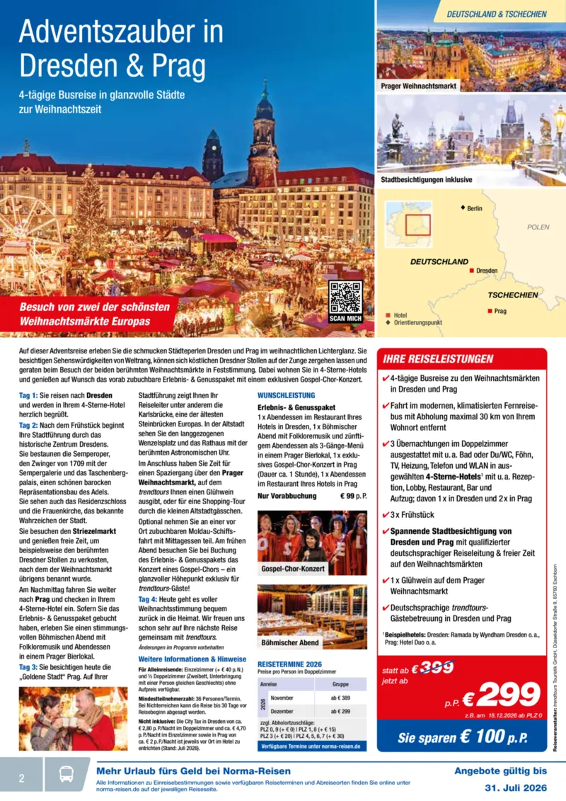 Norma-Reisen Prospekt vom 01.07.2026, Seite 2