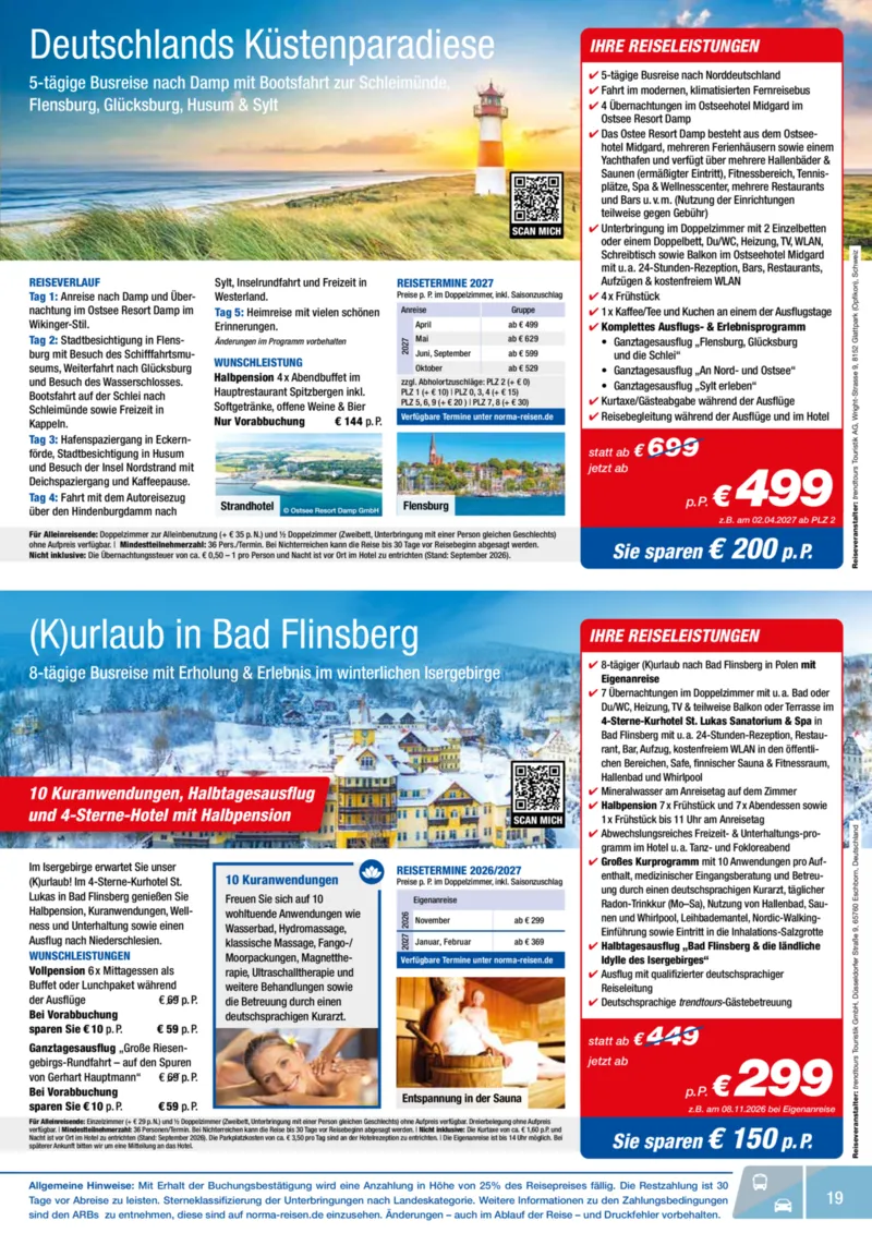 Norma-Reisen Prospekt vom 01.09.2026, Seite 19