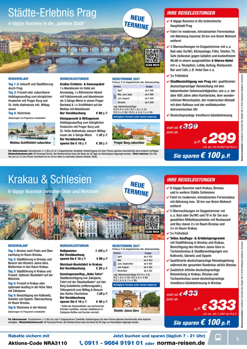 Norma-Reisen Prospekt vom 01.10.2026, Seite 5