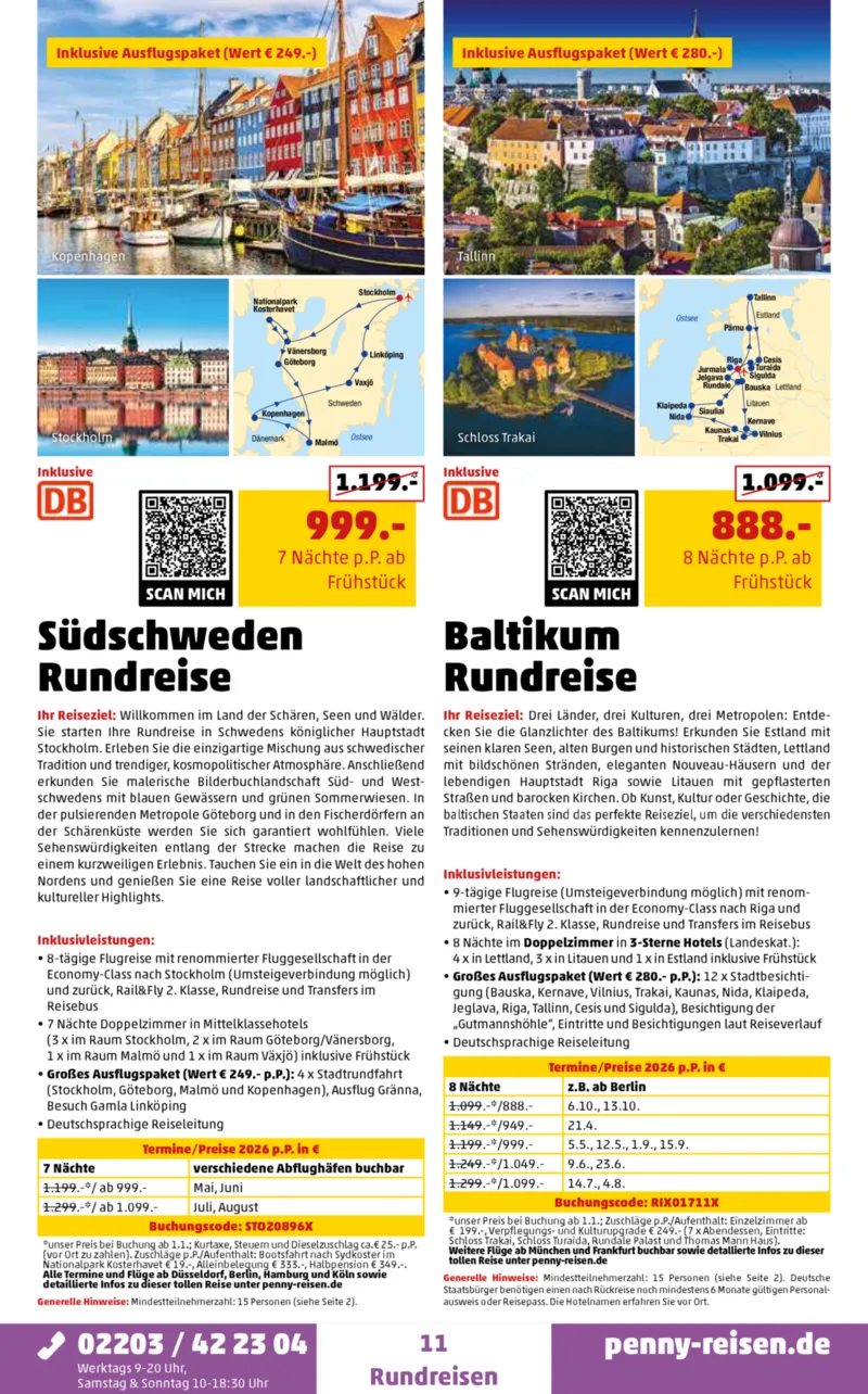 Penny-Reisen Prospekt vom 27.10.2025, Seite 11
