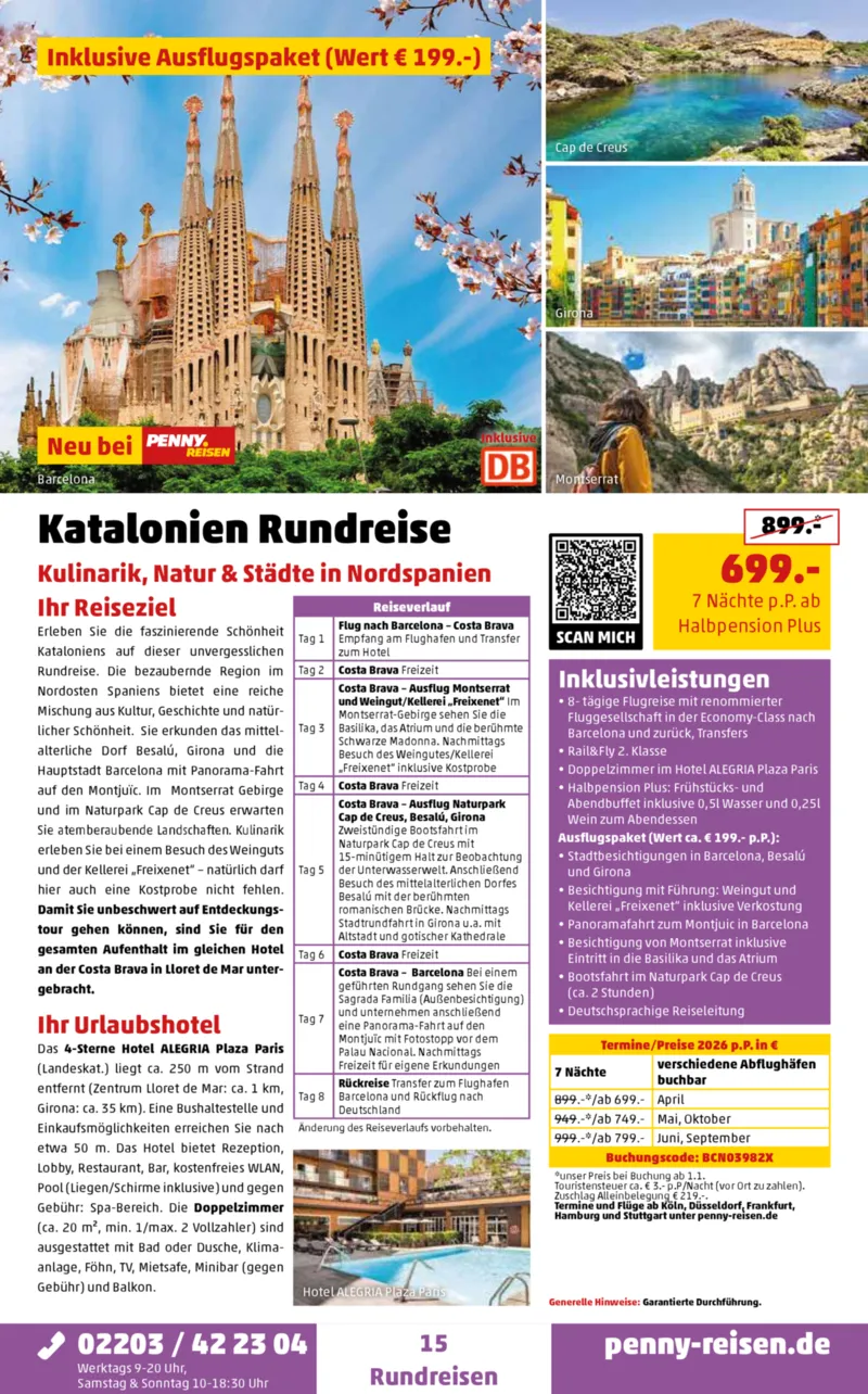 Penny-Reisen Prospekt vom 27.10.2025, Seite 15