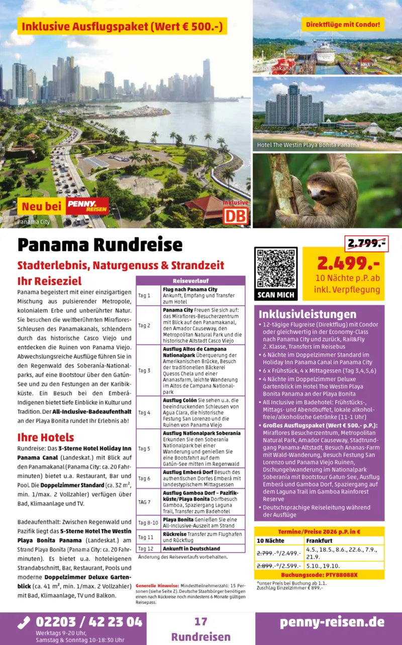 Penny-Reisen Prospekt vom 27.10.2025, Seite 17