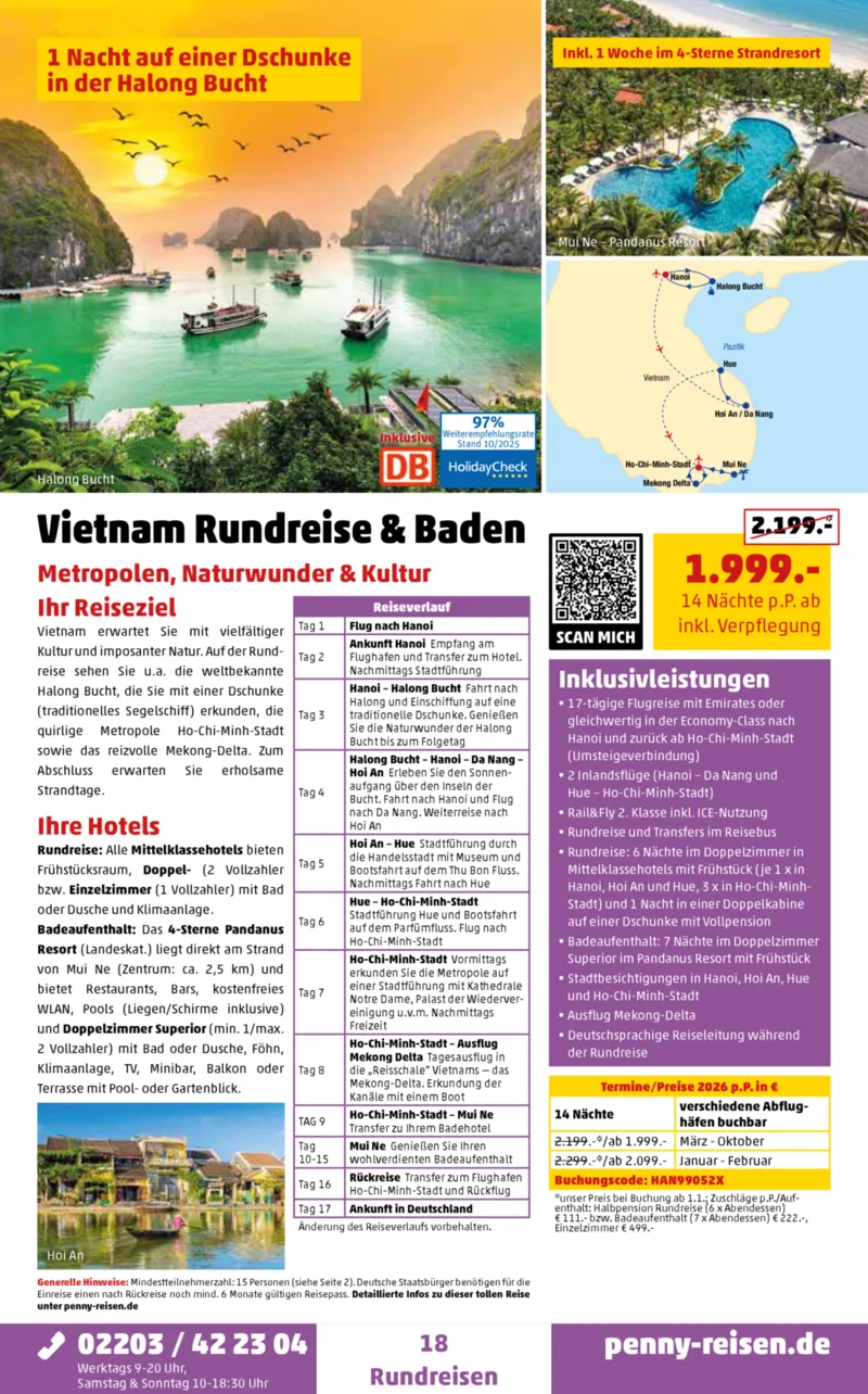 Penny-Reisen Prospekt vom 27.10.2025, Seite 18