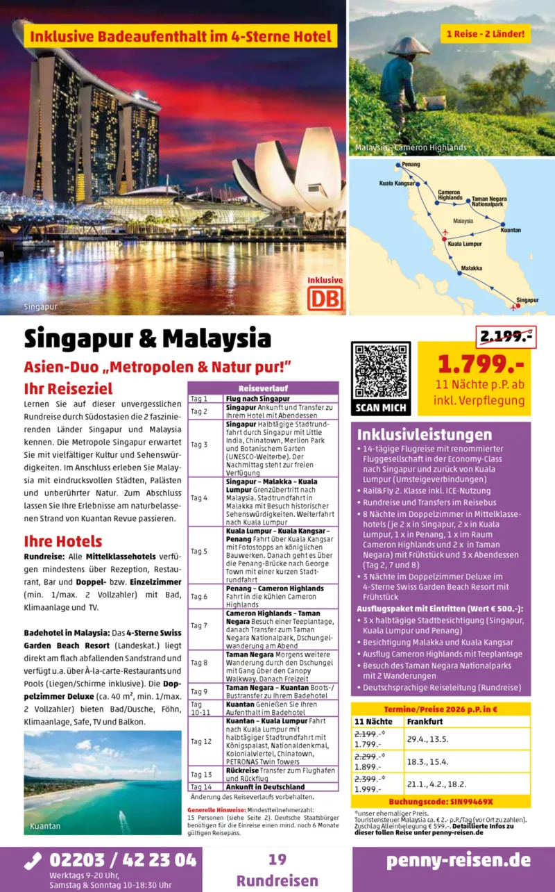Penny-Reisen Prospekt vom 27.10.2025, Seite 19