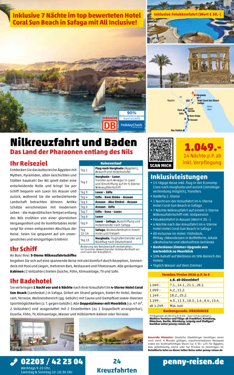 Penny-Reisen Prospekt vom 27.10.2025, Seite 24