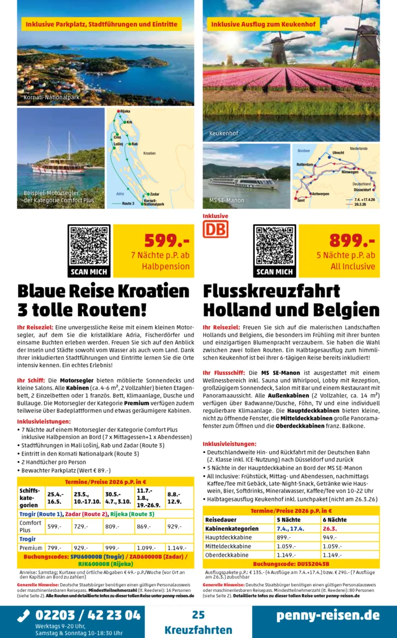 Penny-Reisen Prospekt vom 27.10.2025, Seite 25