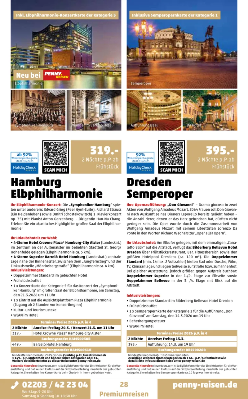 Penny-Reisen Prospekt vom 27.10.2025, Seite 28