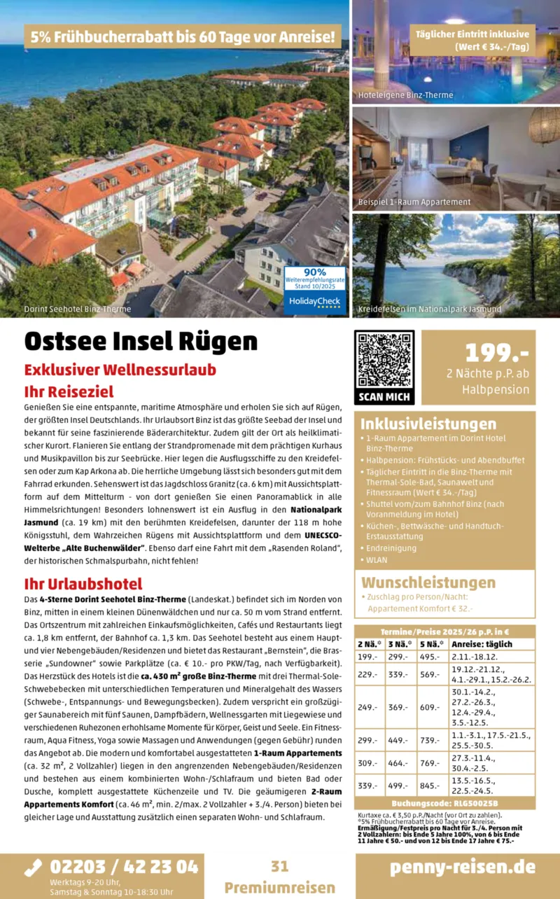 Penny-Reisen Prospekt vom 27.10.2025, Seite 31