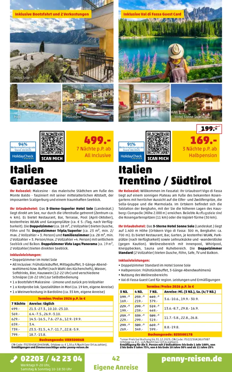 Penny-Reisen Prospekt vom 27.10.2025, Seite 42
