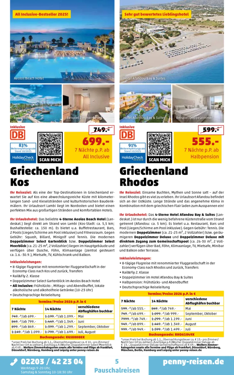 Penny-Reisen Prospekt vom 27.10.2025, Seite 5