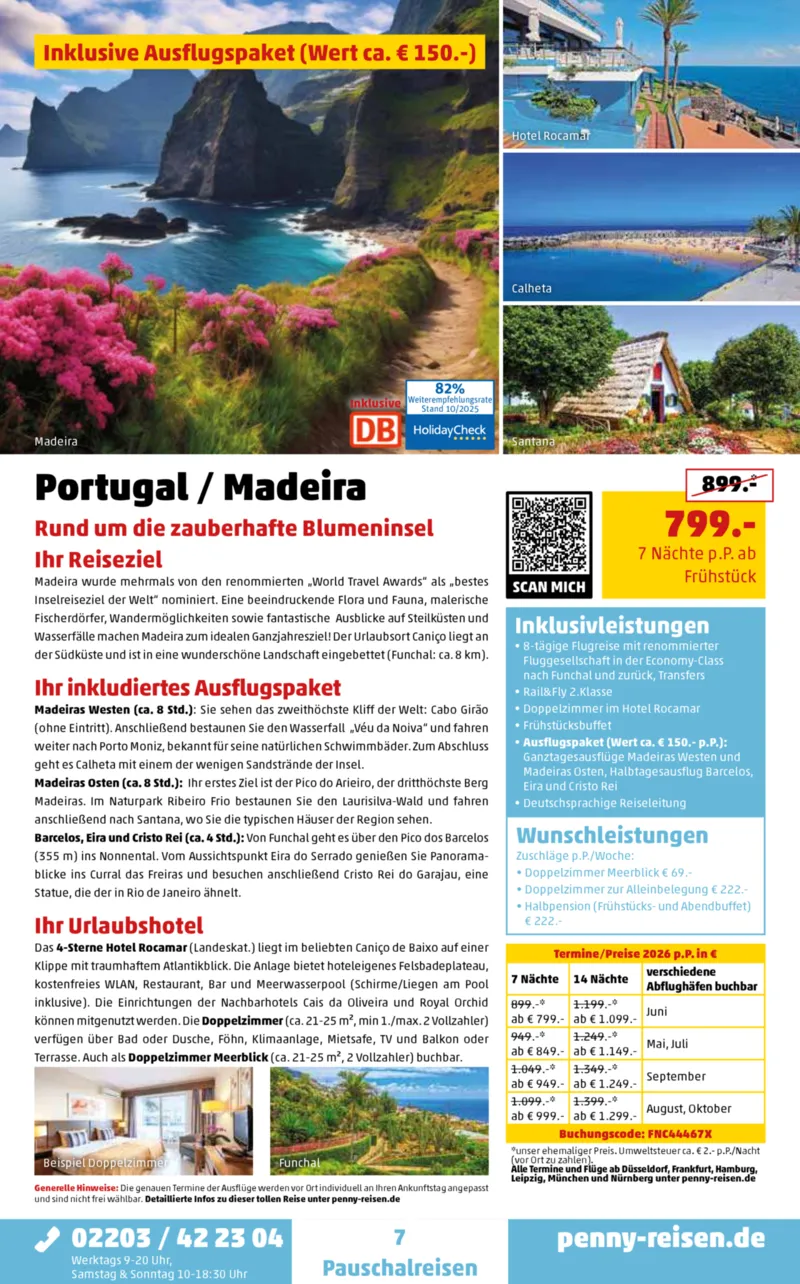 Penny-Reisen Prospekt vom 27.10.2025, Seite 7