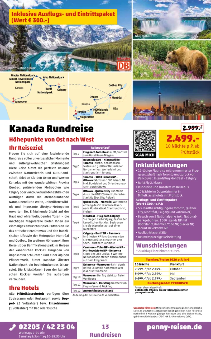 Penny-Reisen Prospekt vom 01.02.2026, Seite 13