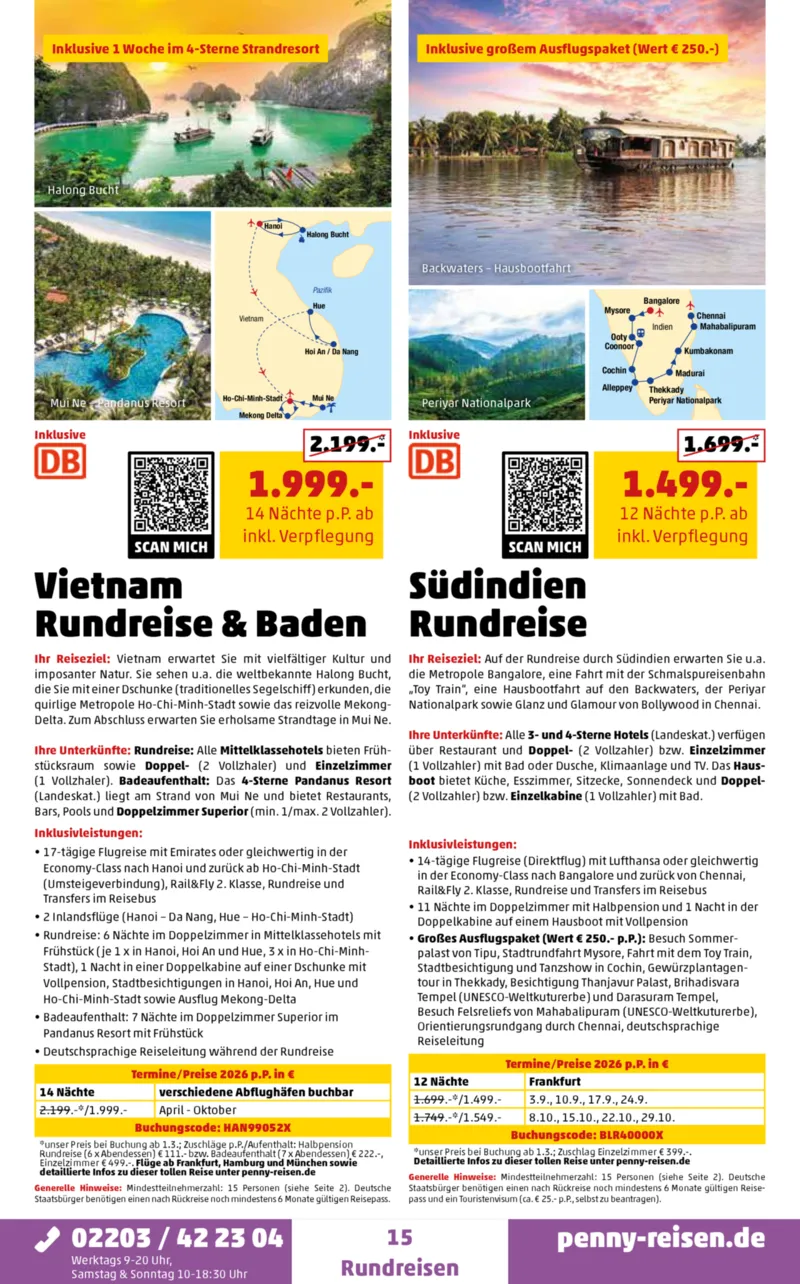 Penny-Reisen Prospekt vom 01.02.2026, Seite 15