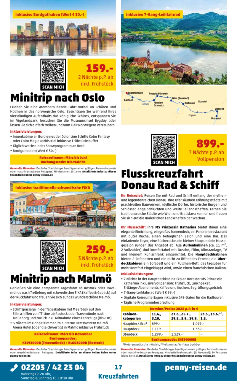 Penny-Reisen Prospekt vom 01.02.2026, Seite 17