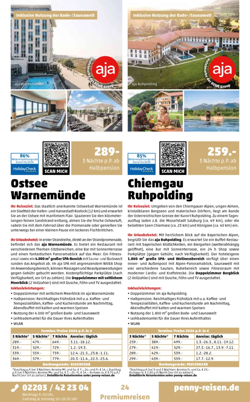 Penny-Reisen Prospekt vom 01.02.2026, Seite 24