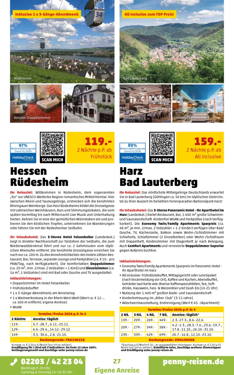 Penny-Reisen Prospekt vom 01.02.2026, Seite 27