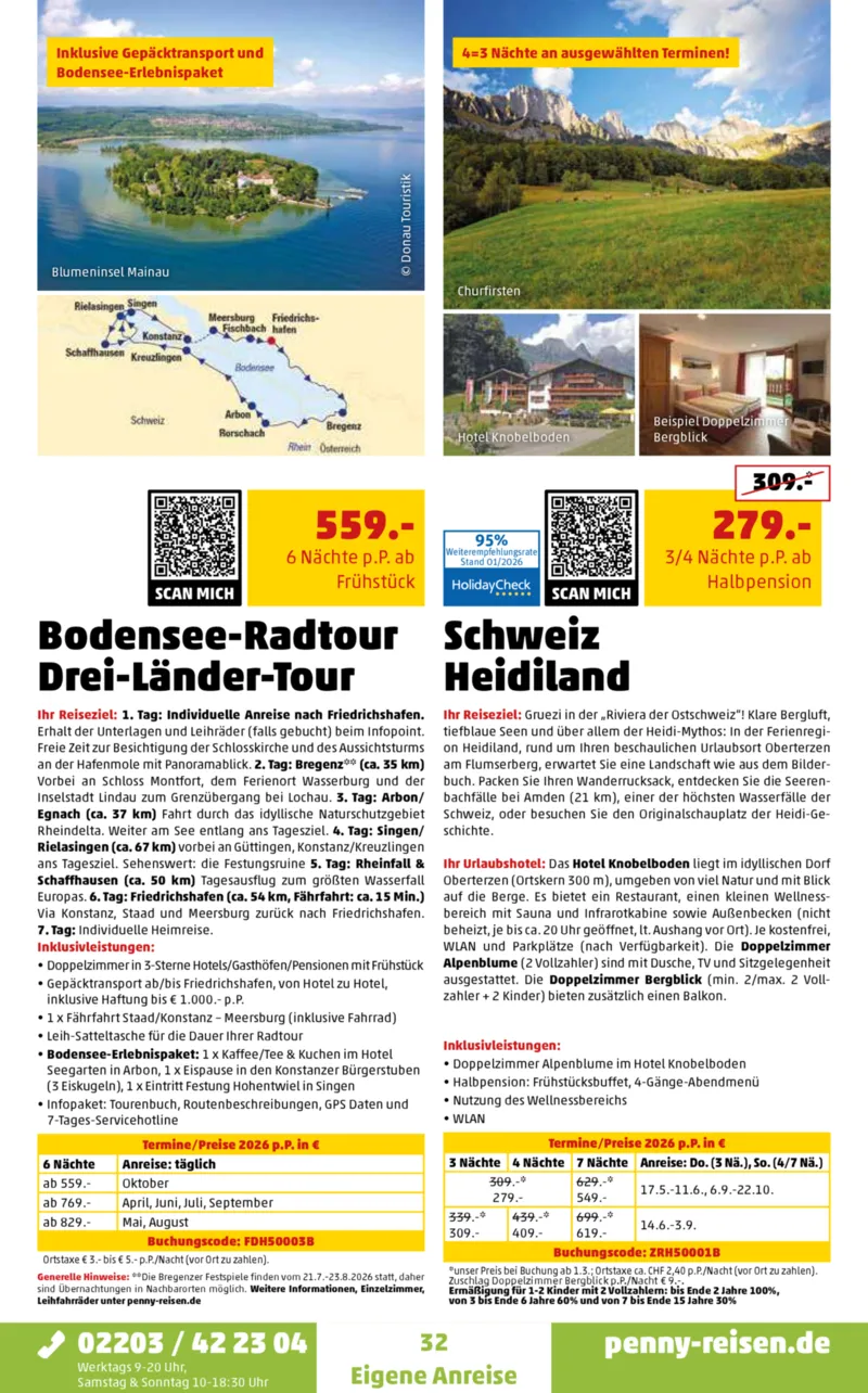 Penny-Reisen Prospekt vom 01.02.2026, Seite 32
