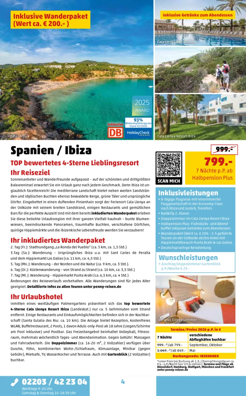 Penny-Reisen Prospekt vom 01.02.2026, Seite 4