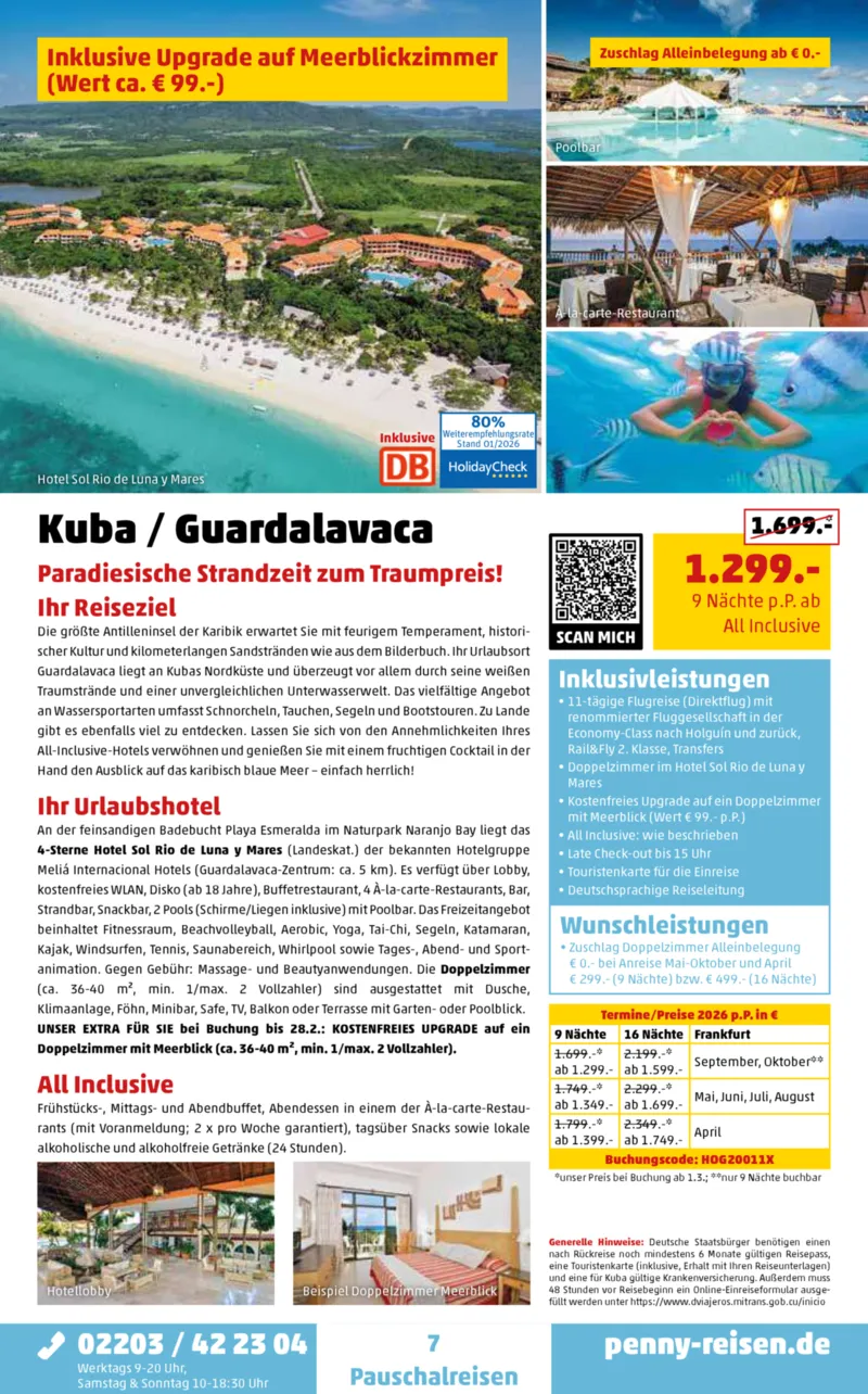 Penny-Reisen Prospekt vom 01.02.2026, Seite 7