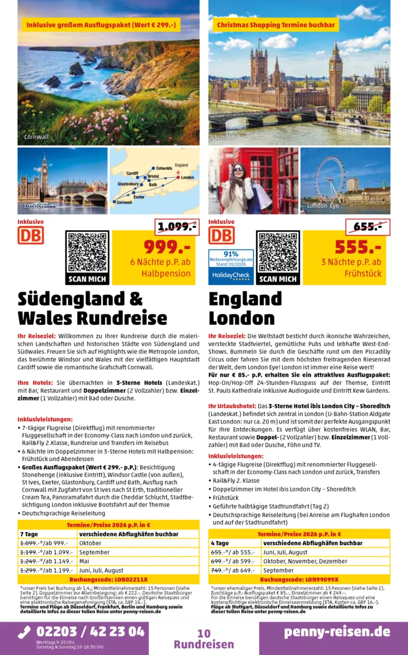 Penny-Reisen Prospekt vom 27.02.2026, Seite 10