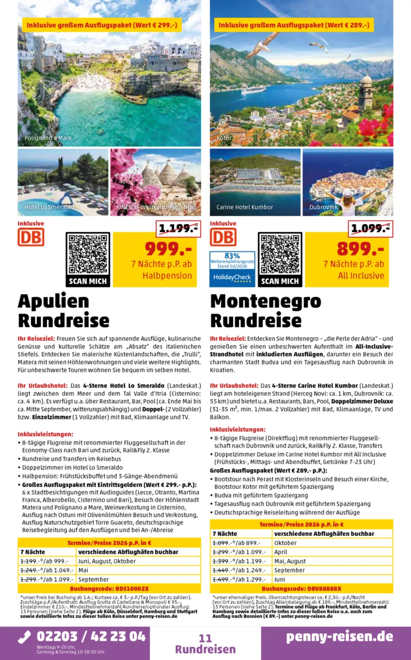 Penny-Reisen Prospekt vom 27.02.2026, Seite 11