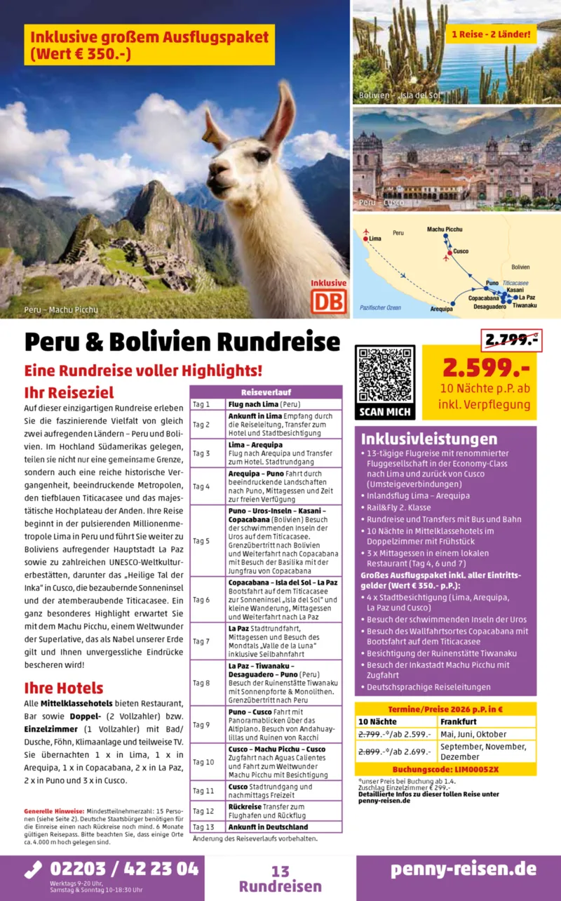 Penny-Reisen Prospekt vom 27.02.2026, Seite 13