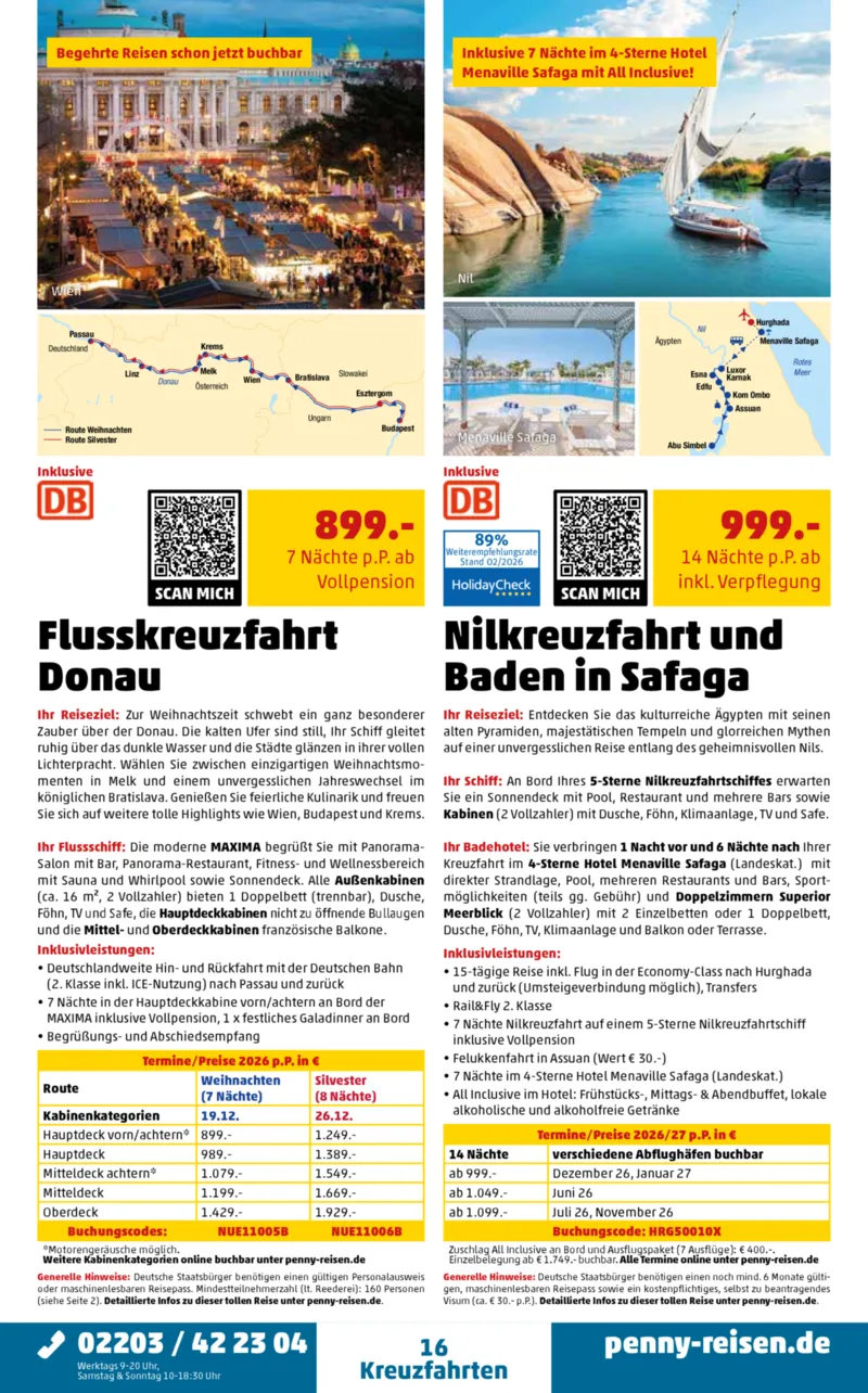 Penny-Reisen Prospekt vom 27.02.2026, Seite 16
