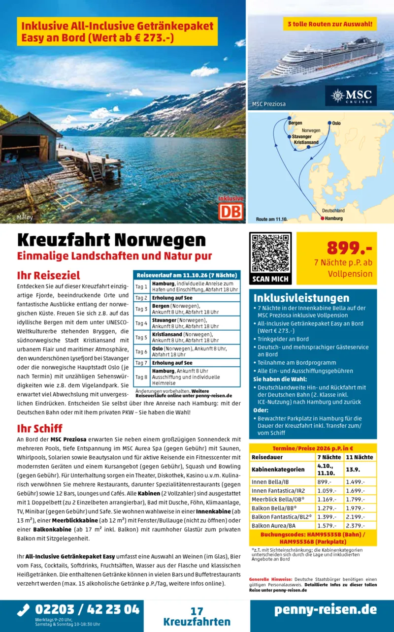 Penny-Reisen Prospekt vom 27.02.2026, Seite 17