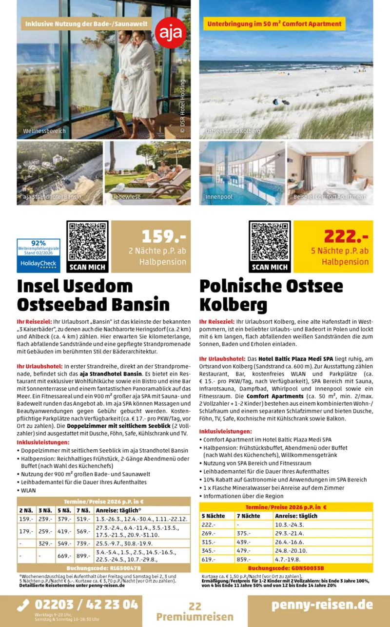 Penny-Reisen Prospekt vom 27.02.2026, Seite 22