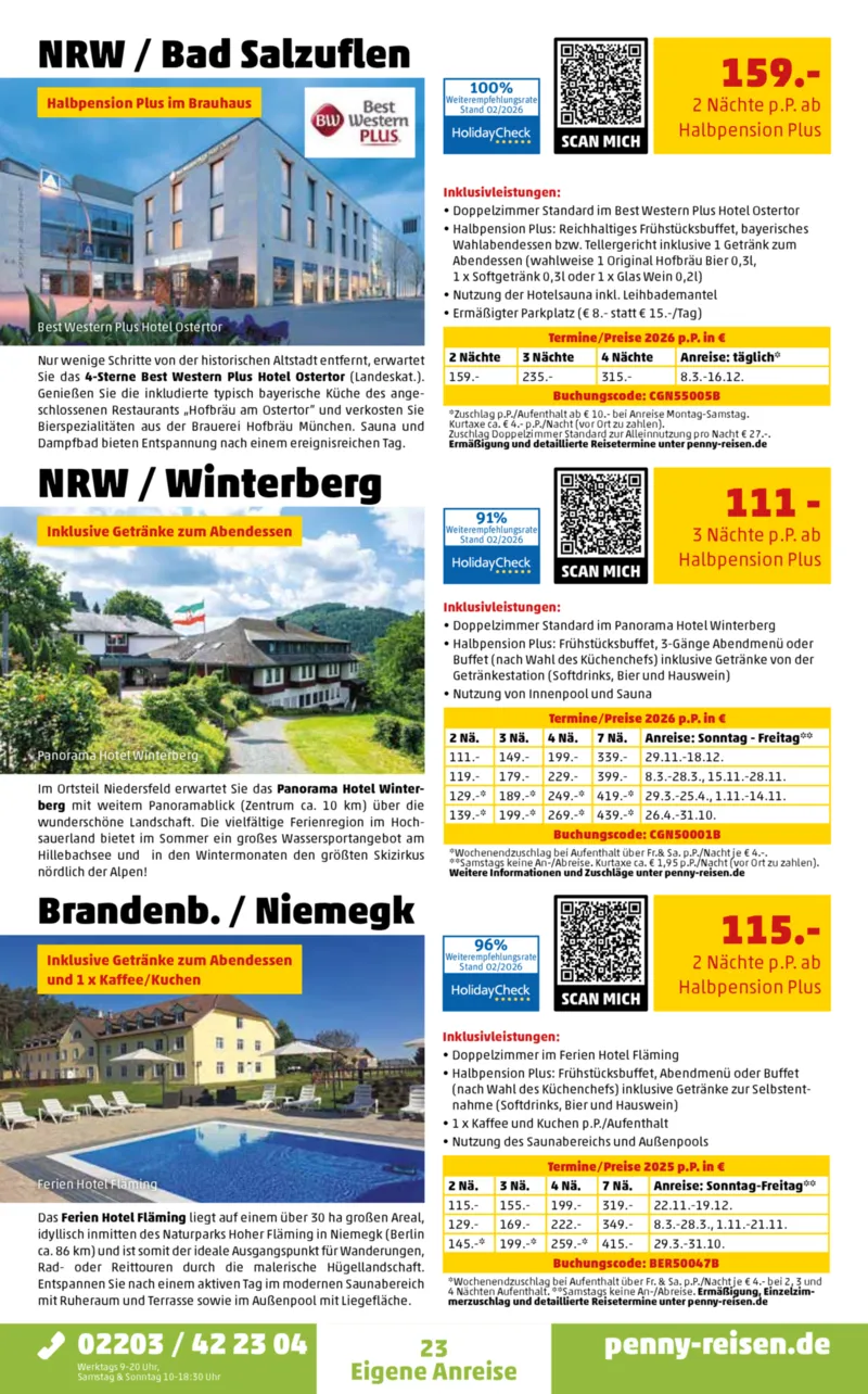 Penny-Reisen Prospekt vom 27.02.2026, Seite 23