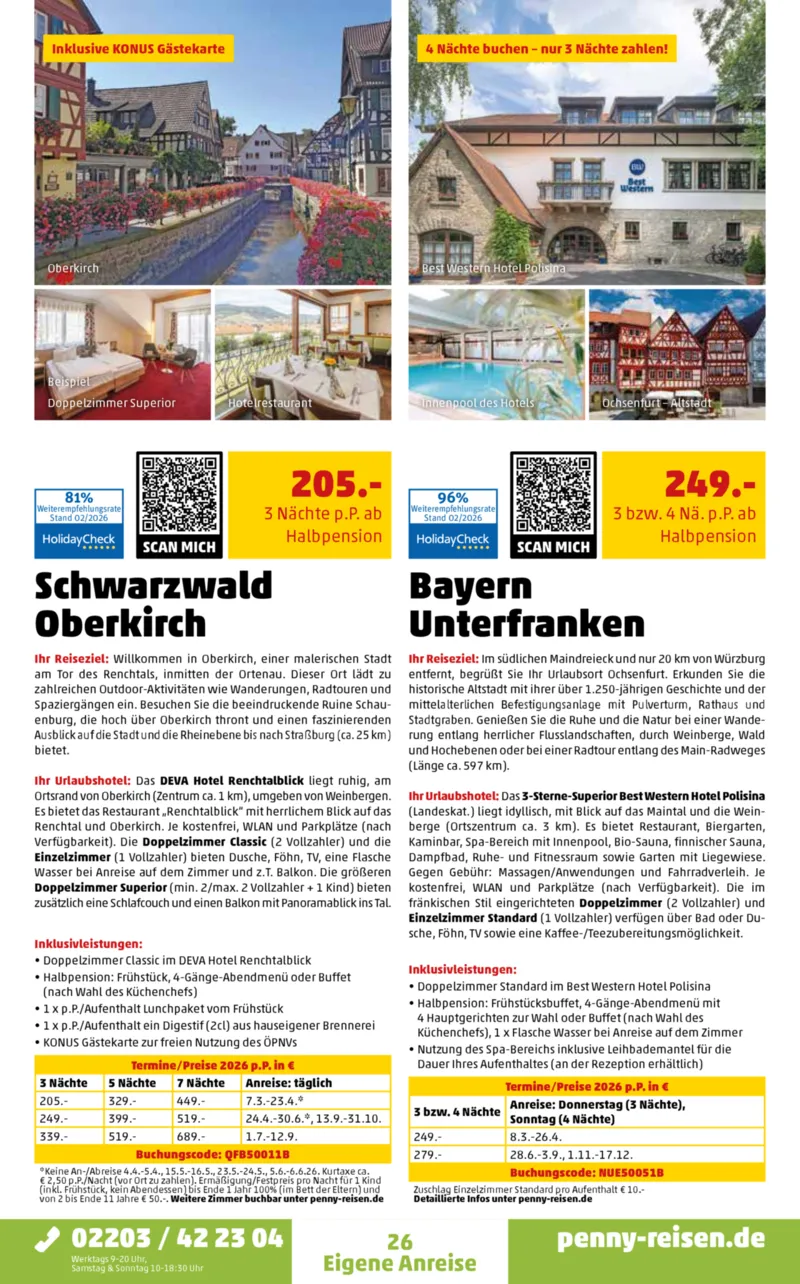Penny-Reisen Prospekt vom 27.02.2026, Seite 26