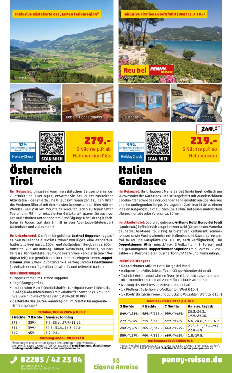 Penny-Reisen Prospekt vom 27.02.2026, Seite 30