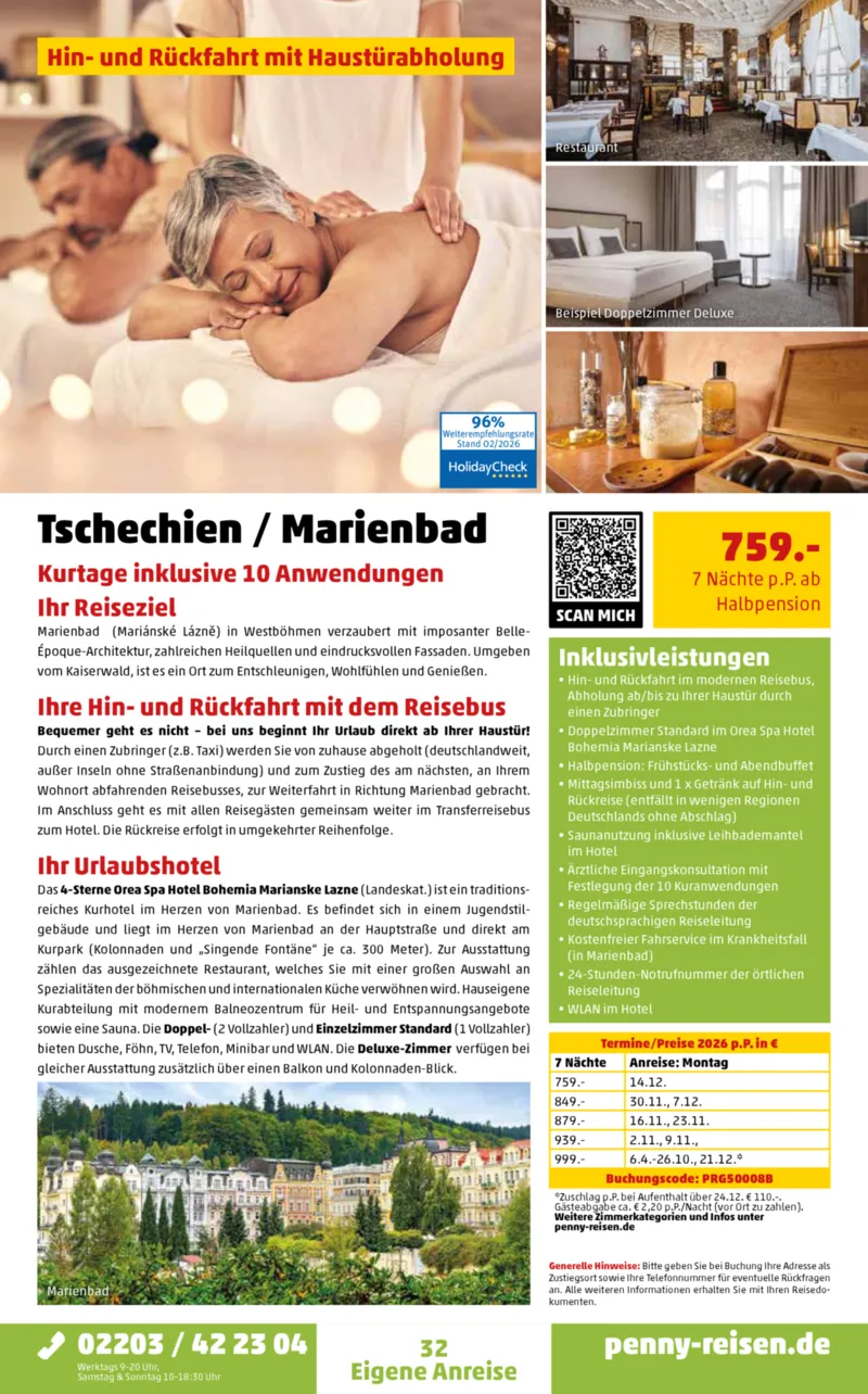 Penny-Reisen Prospekt vom 27.02.2026, Seite 32