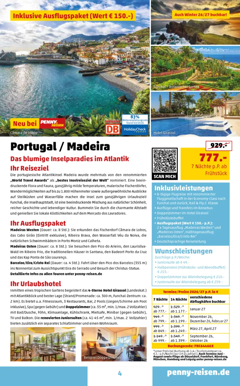 Penny-Reisen Prospekt vom 27.02.2026, Seite 4