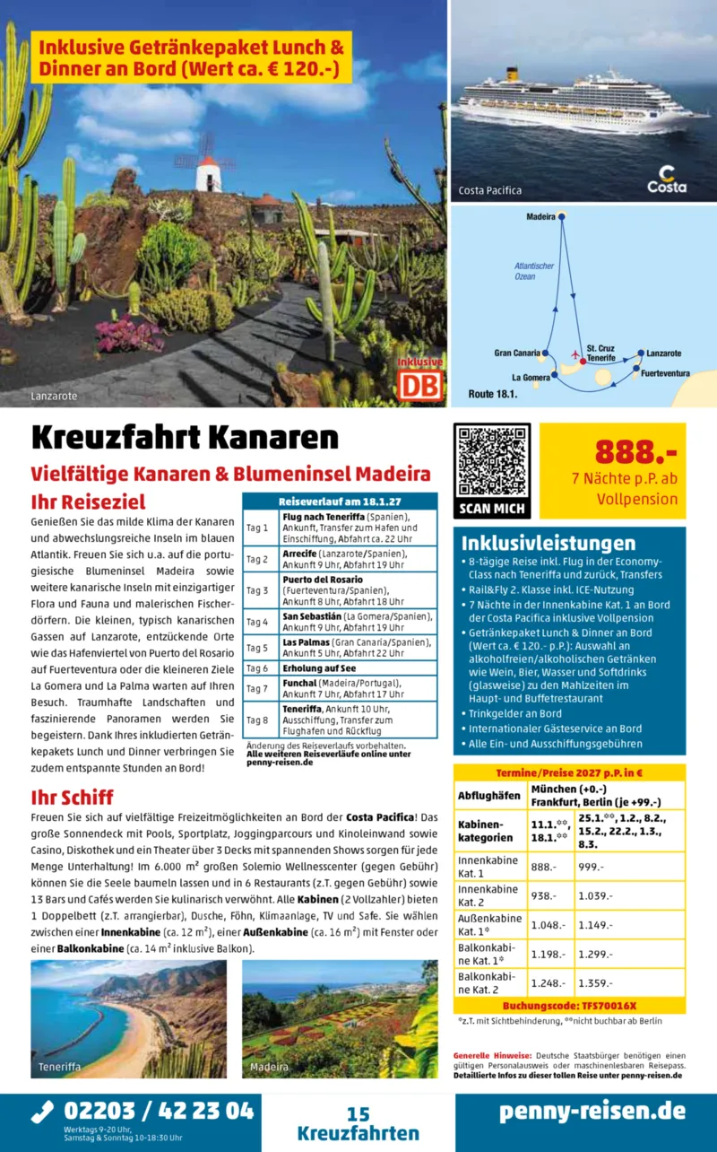 Penny-Reisen Prospekt vom 30.03.2026, Seite 15