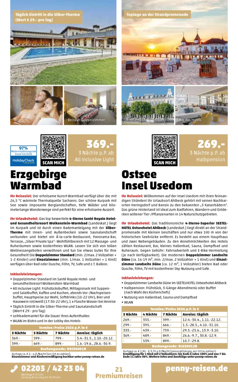 Penny-Reisen Prospekt vom 30.03.2026, Seite 21