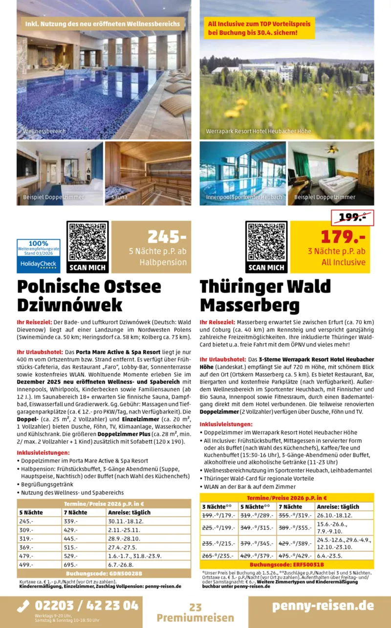 Penny-Reisen Prospekt vom 30.03.2026, Seite 23