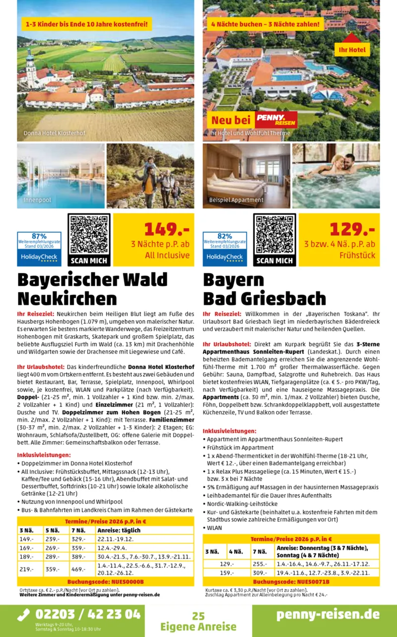 Penny-Reisen Prospekt vom 30.03.2026, Seite 25