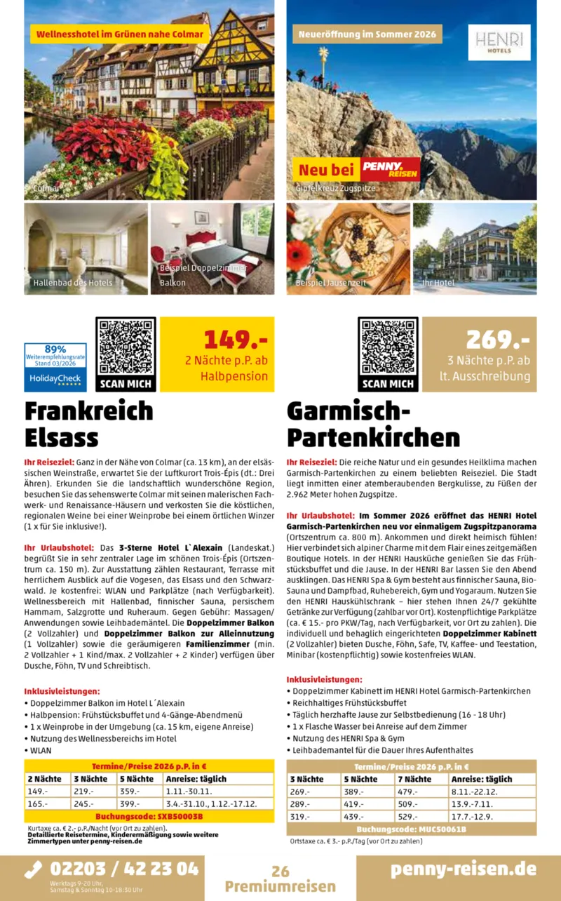 Penny-Reisen Prospekt vom 30.03.2026, Seite 26