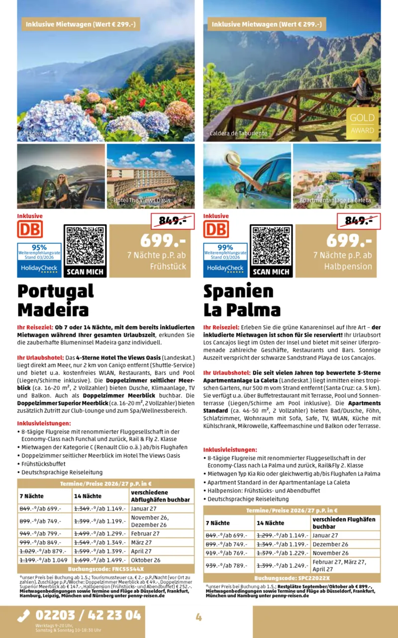 Penny-Reisen Prospekt vom 30.03.2026, Seite 4