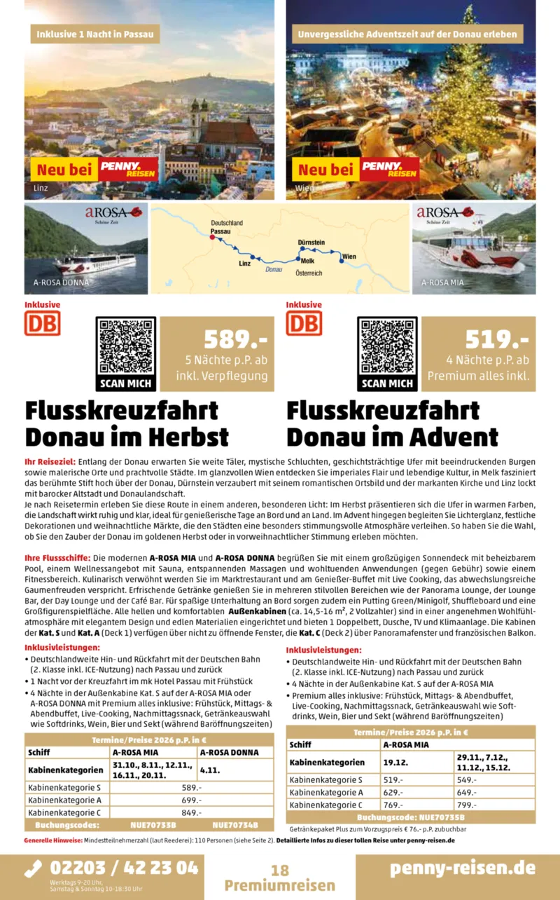 Penny-Reisen Prospekt vom 30.05.2026, Seite 18