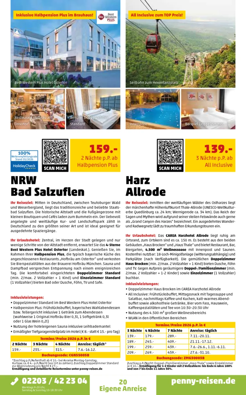 Penny-Reisen Prospekt vom 30.05.2026, Seite 20