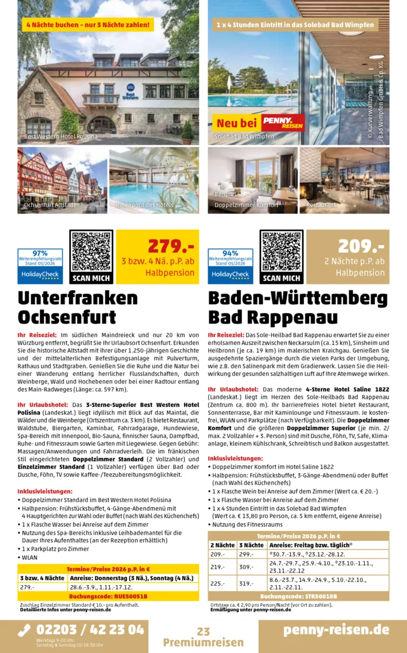 Penny-Reisen Prospekt vom 30.05.2026, Seite 23