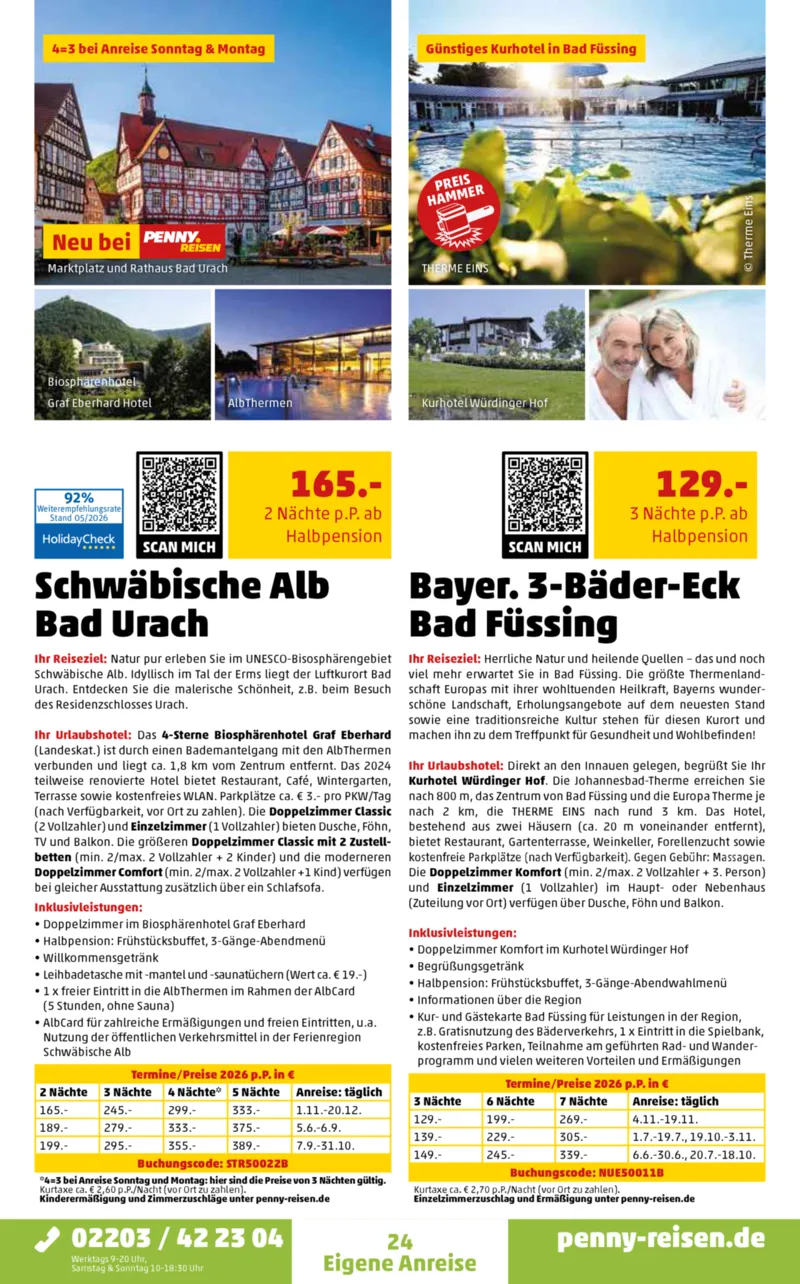 Penny-Reisen Prospekt vom 30.05.2026, Seite 24